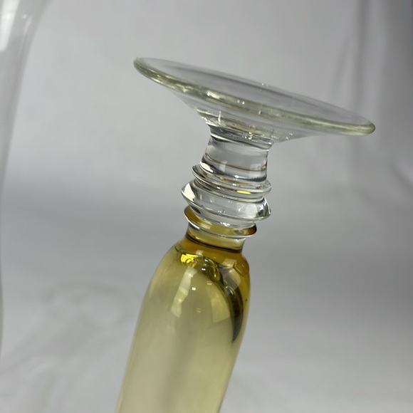 Set of 2 Vintage Glass Bud Vases - Picture 5 of 14